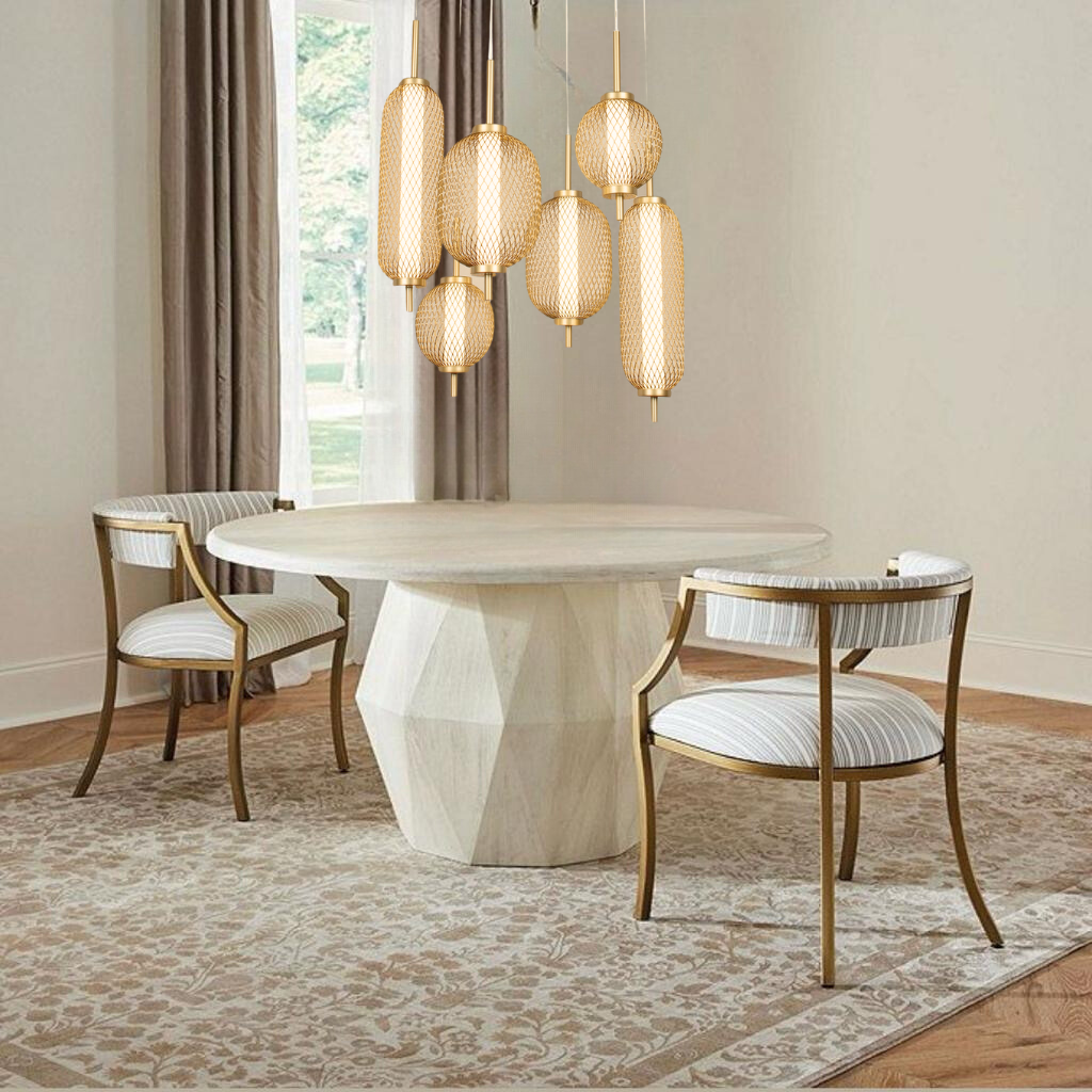 comedor redondo Luminaire